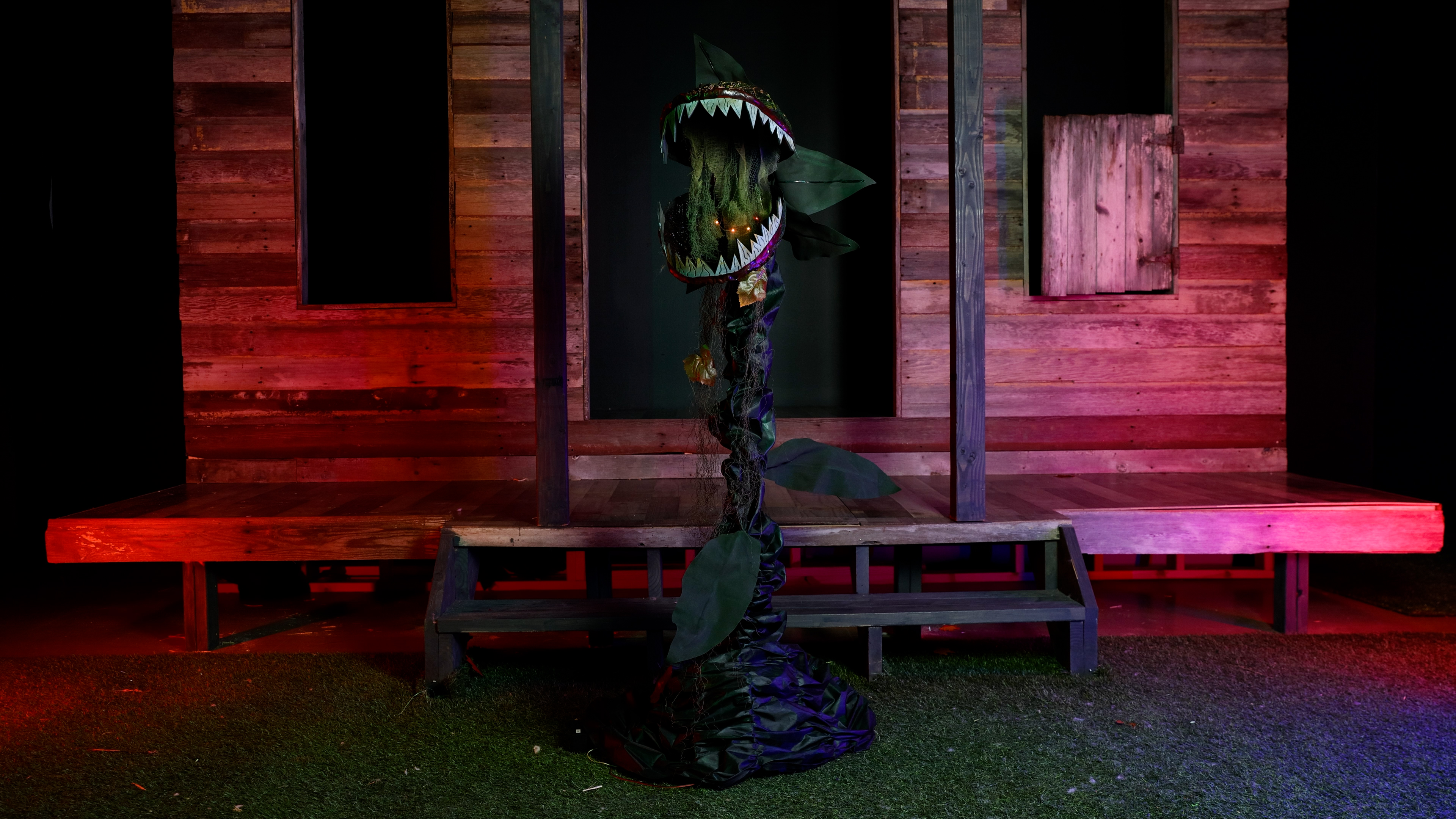 FUN99899 - 5ft Animated Standing Eating Plant